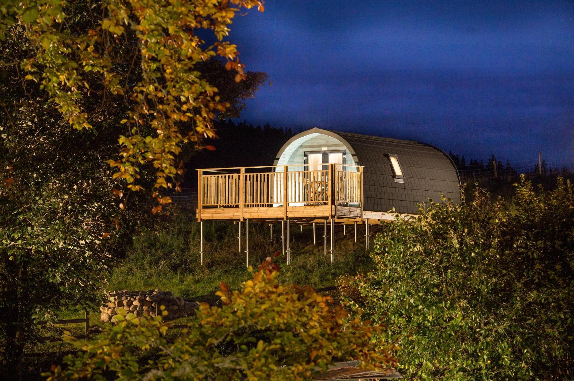 Spectacular Mountain View Ecopod Βίλα Newtonmore Εξωτερικό φωτογραφία
