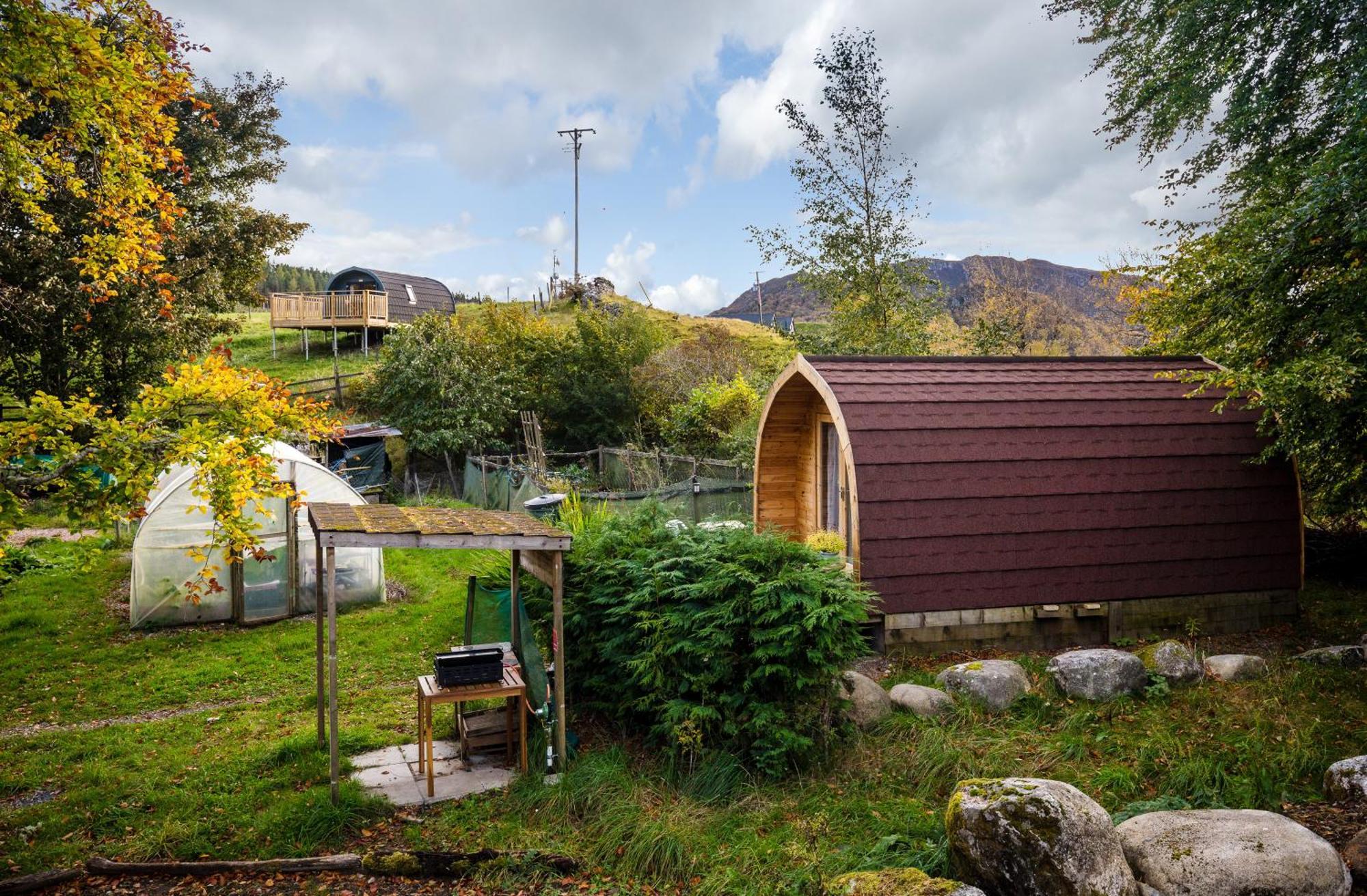 Spectacular Mountain View Ecopod Βίλα Newtonmore Εξωτερικό φωτογραφία
